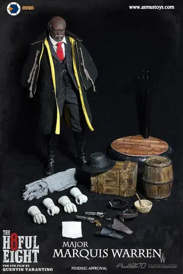 헤이트풀 에이트 asmus toys 핫토이즈 1/6 피규어