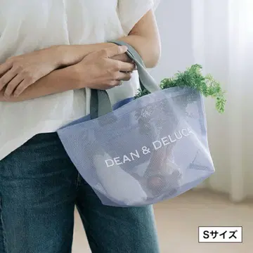 한정판 라일락 컬러 DEAN & DELUCA 메쉬 토트백 S 사이즈