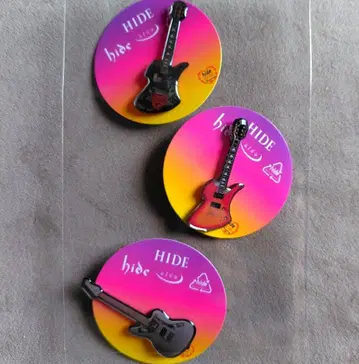 hide 60th 핀즈 캡슐 vol.2 기타 컬렉션 3개 세트