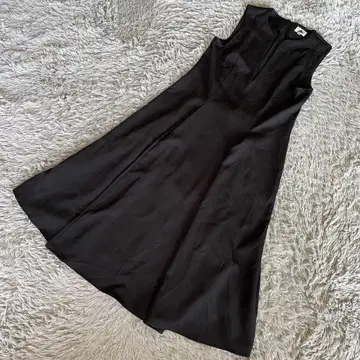 ABITOKYO 아비토쿄 슬리브리스 맥시 원피스 블랙 M