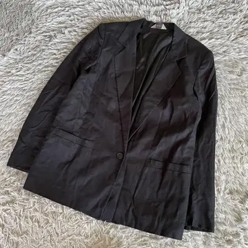 USA VINTAGE talbots 미국 빈티지 의류 블랙 테라드 자켓