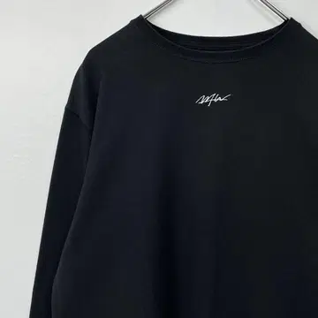 WTW 자수 로고 롱 T
