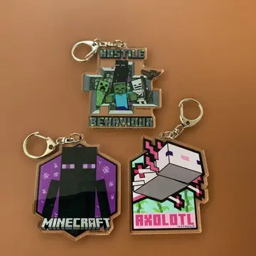 Minecraft 마인크래프트 아크릴 키링 시크릿