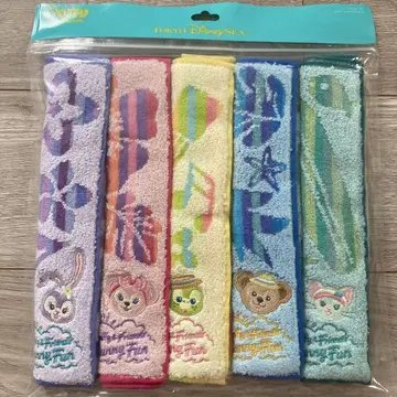 디즈니 씨 닷피 & 프렌즈 핸드 타월 세트