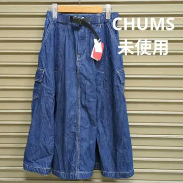 CHUMS 데님 스커트 미사용 여성용 M