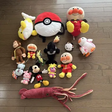 봉제 인형 세트