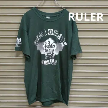 RULER 티셔츠 남성용 XL 그린