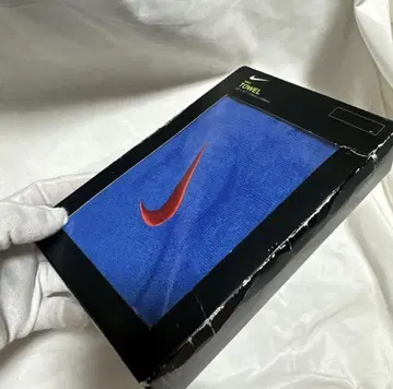 새상품 NIKE 나이키 스포츠 타월 머플러 타월 페이스 타월 파랑