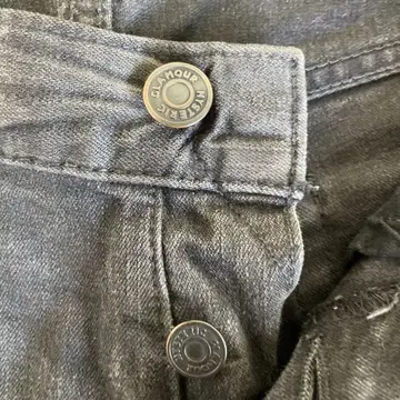 정품 HYSTERIC JEANS 블랙