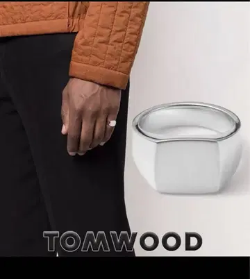 TOMWOOD 미니 시그넷 쿠션 반지