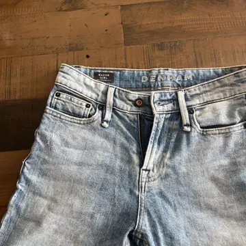 DEANHAM RAZOR GIRL 라이트 블루 스키니 청바지