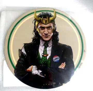 로키 빅 캔뱃지 MARVEL LOKI 톰 히들스턴 코믹콘
