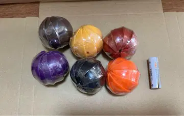 단고무시 마루마루 스윙 일본 전통 색상 가을 색상 6종 세트 반다이
