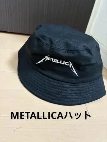 새상품! METALLICA 모자 블랙 메탈리카