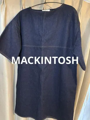 MACKINTOSH 데님 셔츠 원피스 반팔 사이즈 8