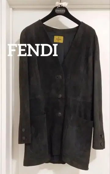 FENDI 스웨이드 자켓