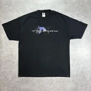 90s 바이오하자드 블랙 티셔츠 XL 사이즈 빈티지 게임 T