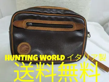 HUNTING WORLD 헌팅월드 클러치백 이탈리아제