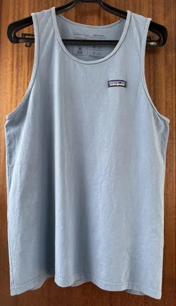 Patagonia P-6 라벨 오가닉 탱크탑 블루(PGEB)