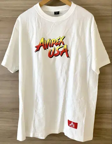 AVIREX USA 스트리트 파이터 티셔츠 XL