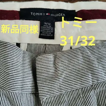 타미힐피거 스트라이프 슬랙스 31/32