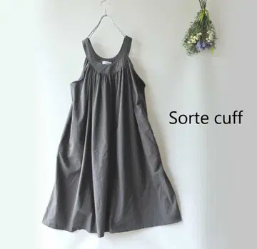 새상품 할인 sortecuff 그레이 점퍼 스커트 원피스 면 21