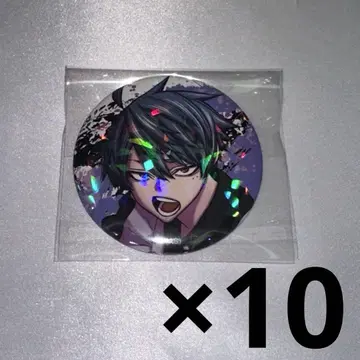 도원암귀 이치노세 사계절 홀로그램 캔뱃지 마즐 츠리비레 메이드 10점