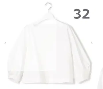 23구 보트넥 컴팩트 블라우스 [32] 화이트 작은 체구 작은 사이즈
