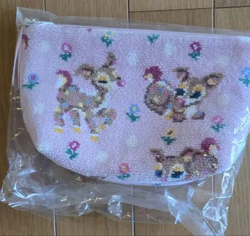 택 포함 새상품 페이러 츄츄 캬르노 파우치 핑크