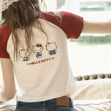 새상품 앨리슨 브라운 키티와의 콜라보 티셔츠