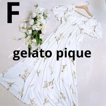 gelato pique 젤라 피케 츄베 로즈 패턴 원피스 룸웨어