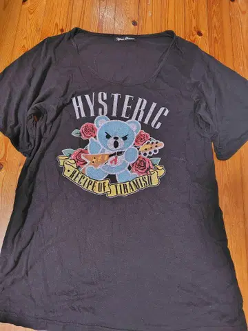 HYSTERIC Glamour A 라인 티셔츠