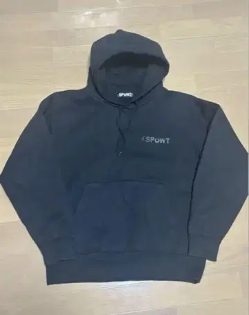 SPOWT 블랙 후드티 19SP-01-PK