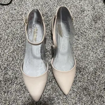 ALDO 핑크 베이지 스틸레토 앵클 스트랩 슈즈