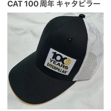레어 새상품급 CAT 100주년 캡 메쉬 캐터필러 새상품급 모자