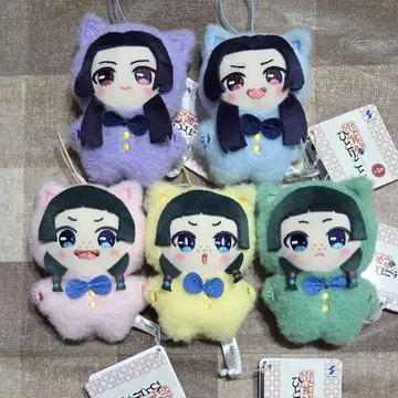 약사의 혼잣말 기구루미 마스코트 고양이 고양이 미시 전 5종 세트