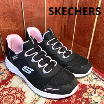 Skechers Slip-ins 블랙/핑크 24cm