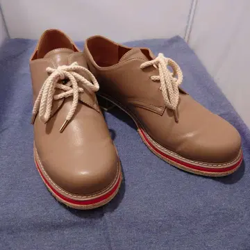 FRAPBOIS 남성용 신발 인조 가죽, 골드 거울 힐 26.5cm