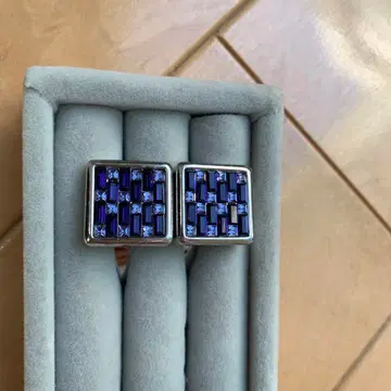 TATEOSSIAN 보라색 크리스탈 카프 링크스