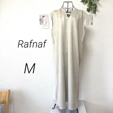 6977-2 Rafnaf 슬리브리스 원피스 M 뉘앙스 컬러