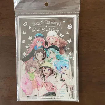 뱅드림 플레이트 아크릴 스탠드 WEGO ver.