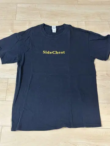 SideChest 티셔츠 L 사이즈 블랙 KUZIRA ONIONRING