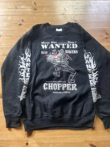 CHOPPER WANTED BLUES BIKERS 맨투맨