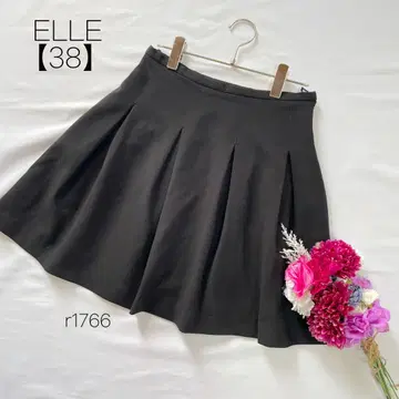 엘르 프릴 스커트 미니 스커트 이토킨 블랙 엘르 [38] M