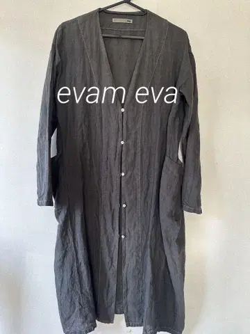 evam eva 린넨 겉옷 튜닉