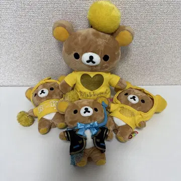 리락쿠마 봉제 인형 4종 세트