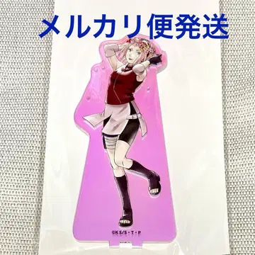 사쿠라 오로라 아크릴 스탠드 NARUTO 애니메이트 카페 애니 카페