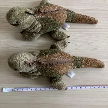 세키구치 이구아나 봉제 인형 2개 세트