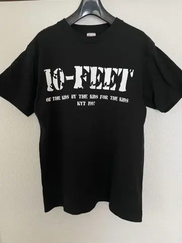 10-FEET 티셔츠 블랙