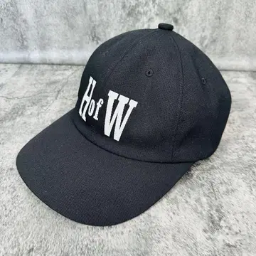 THE H.W.DOG&CO. 모자 캡 D-00792 블랙 H of W